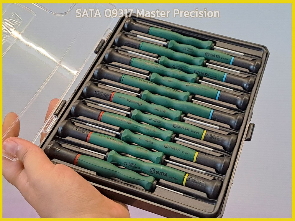 ชุดไขควงเล็ก SATA 09317 Master Precision