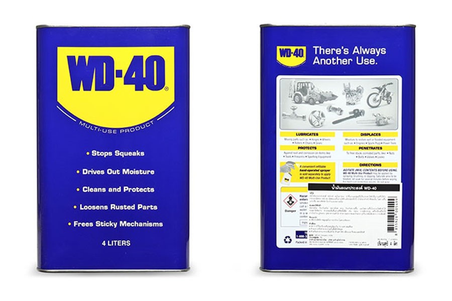 น้ำมันอเนกประสงค์ WD-40 ขนาด 4 ลิตร