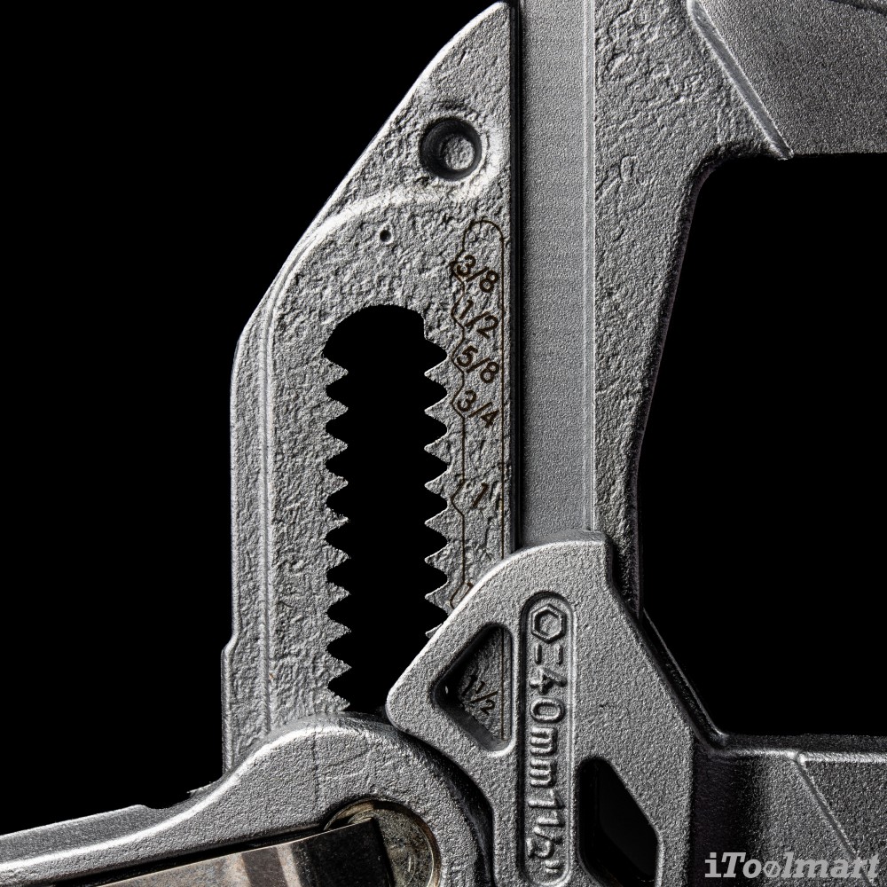 คีมคอม้า จับแป็บ KNIPEX Cobra ขนาด 180 มม. 86 03 180 SB (Pliers Wrench)
