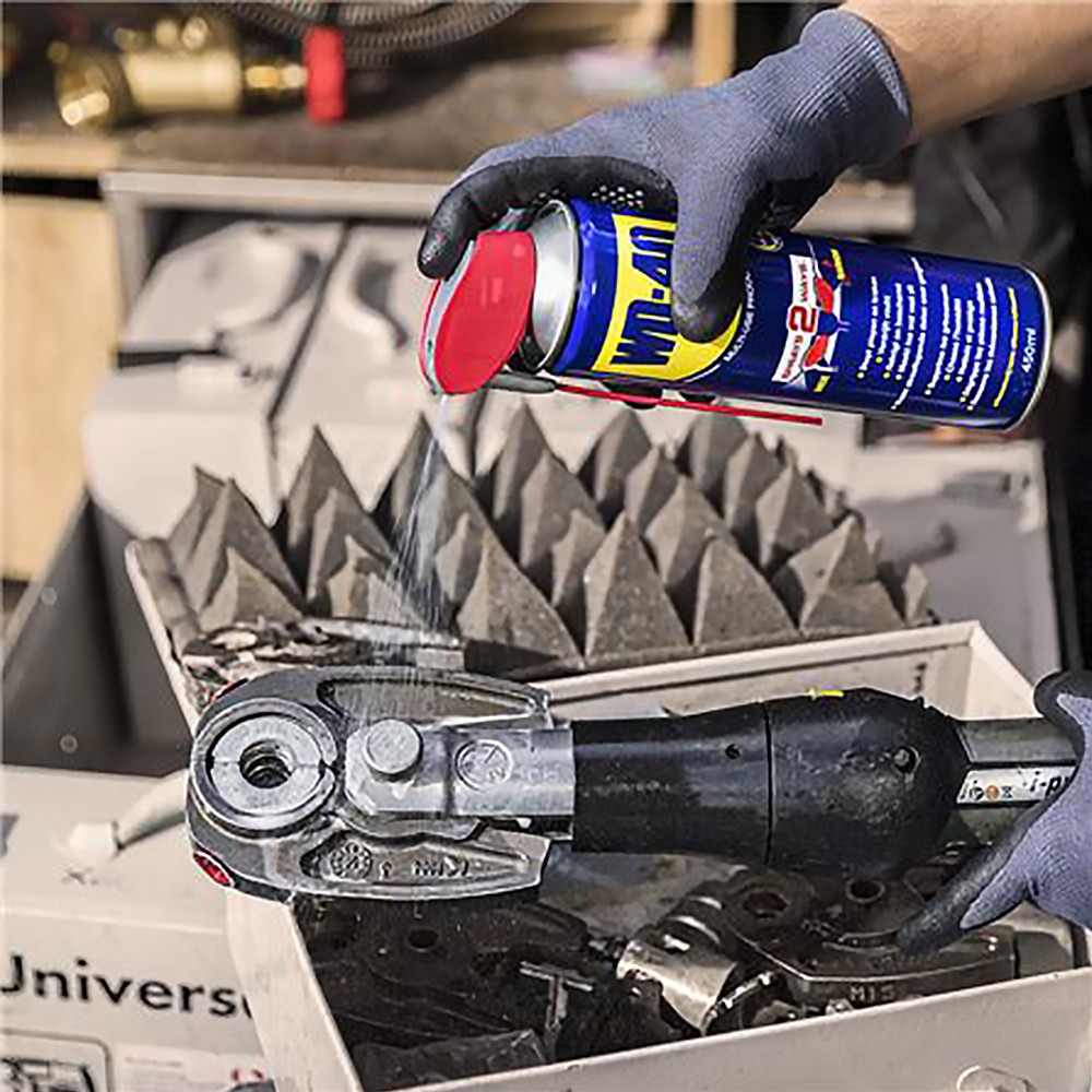 น้ำมันอเนกประสงค์ WD-40 SMART STRAW สเปรย์หล่อลื่น 382 มล.