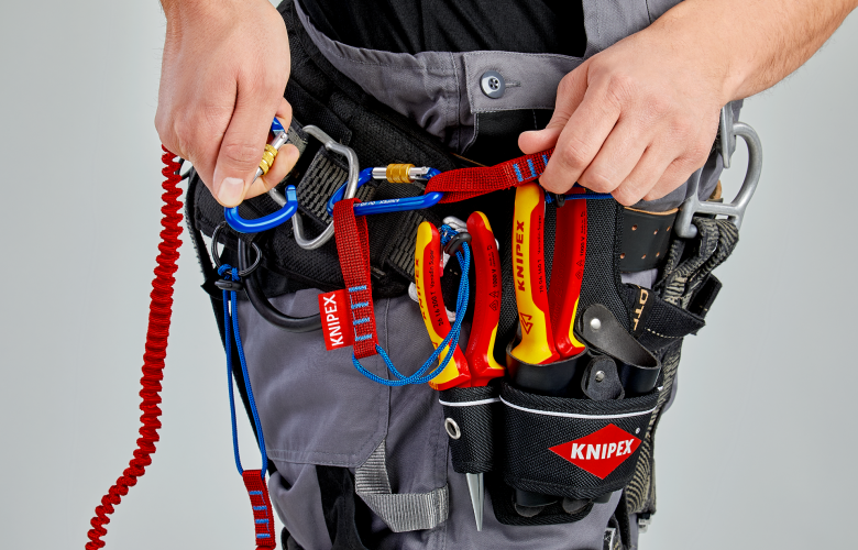 ห่วงเกี่ยวนิรภัย KNIPEX 00 50 03 T BK (2 ชิ้น) Carabiner