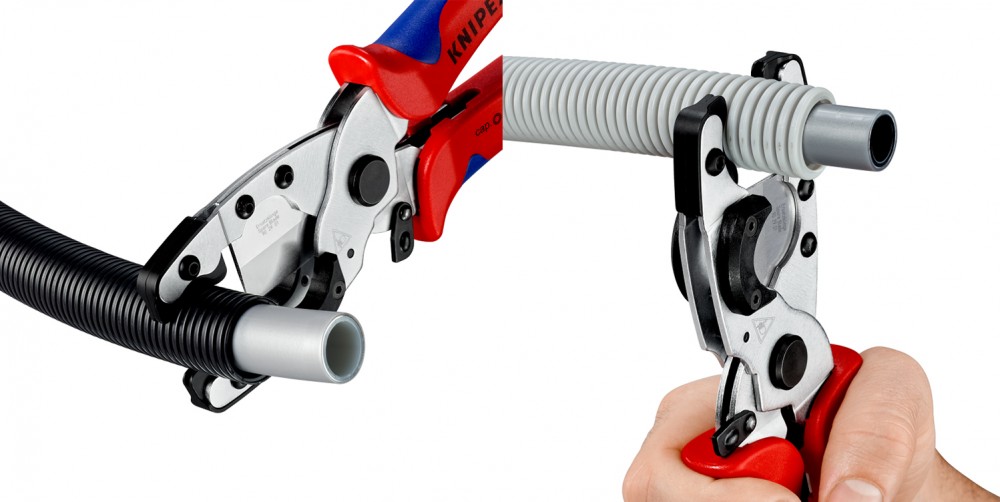 กรรไกรตัดท่อ KNIPEX 90 25 20 SB Composite pipes