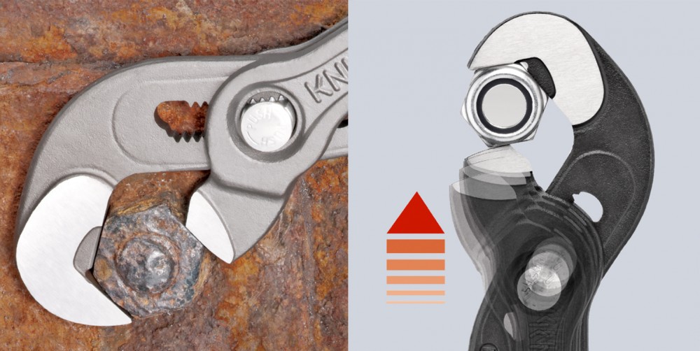 คีมคอม้า KNIPEX 87 41 250 SB Multiple Slip Joint Spanner