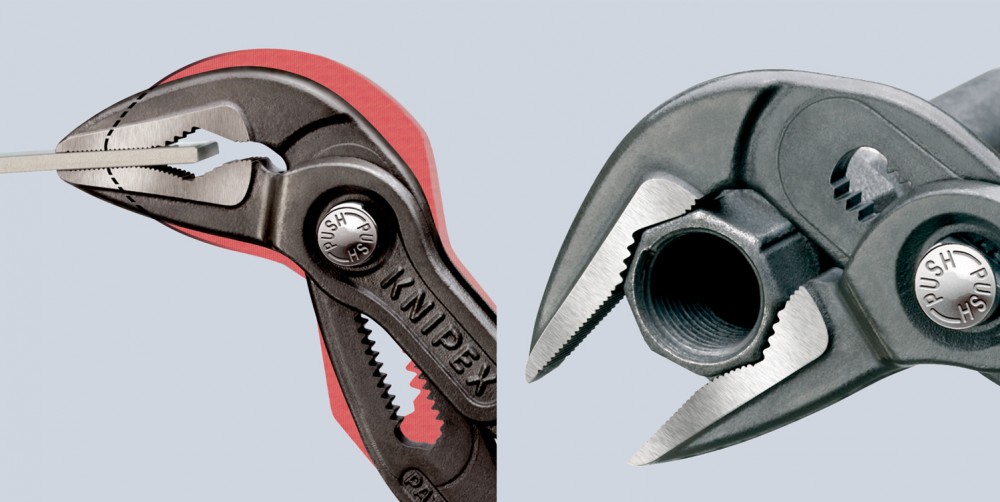 คีมคอม้า KNIPEX Cobra 87 51 250 SB Water Pump Pliers extra-slim