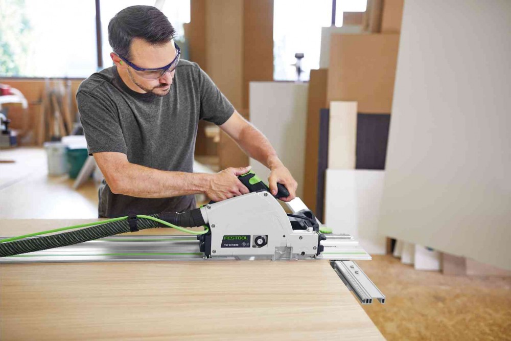 เลื่อยราง CIRCULAR SAW FESTOOL Plunge saw with scoring TSV 60 KEBQ-Plus-FS (ไม่รวมราง)