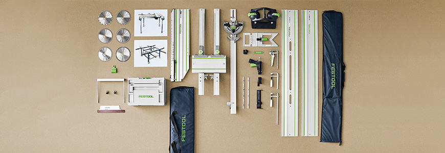 เลื่อยราง CIRCULAR SAW FESTOOL Plunge saw with scoring TSV 60 KEBQ-Plus-FS (ไม่รวมราง)