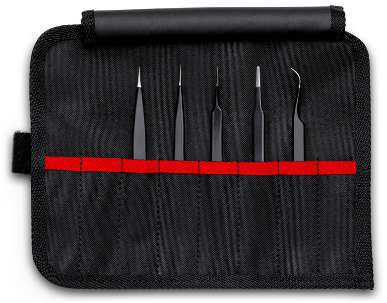 ชุดแหนบคีบ KNIPEX 92 00 01 ESD สแตนเลส ชุด 5 ชิ้น