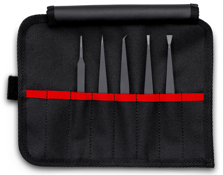 ชุดแหนบคีบ KNIPEX 92 00 05 ESD พลาสติก 5 ชิ้น