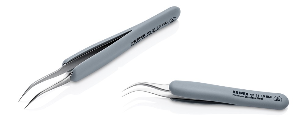 แหนบคีบ KNIPEX 92 31 10 ESD พรีเมี่ยมสแตนเลส