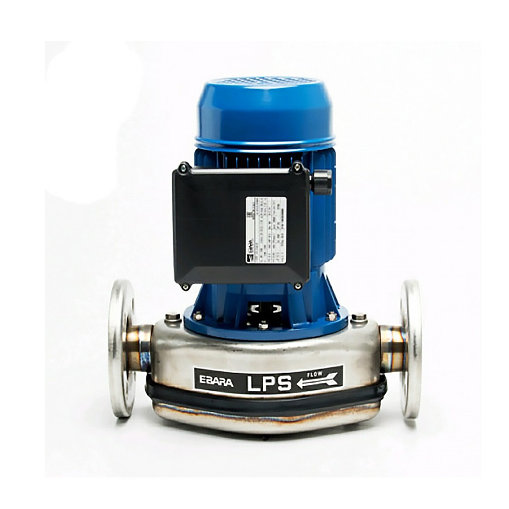 ปั๊มหอยโข่ง Ebara LPS 40/75M ปั๊มแสตนเลส IN-LINE 2 สาย 1 นิ้วครึ่ง x 1 นิ้วครึ่ง