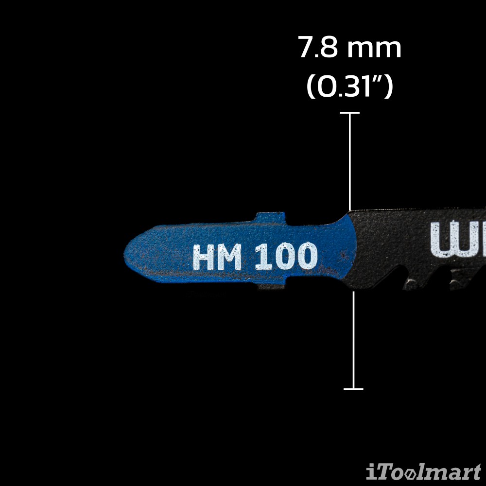 ใบเลื่อยจิ๊กซอตัดปูน WILPU HM 100 Rough cut 5-20 mm