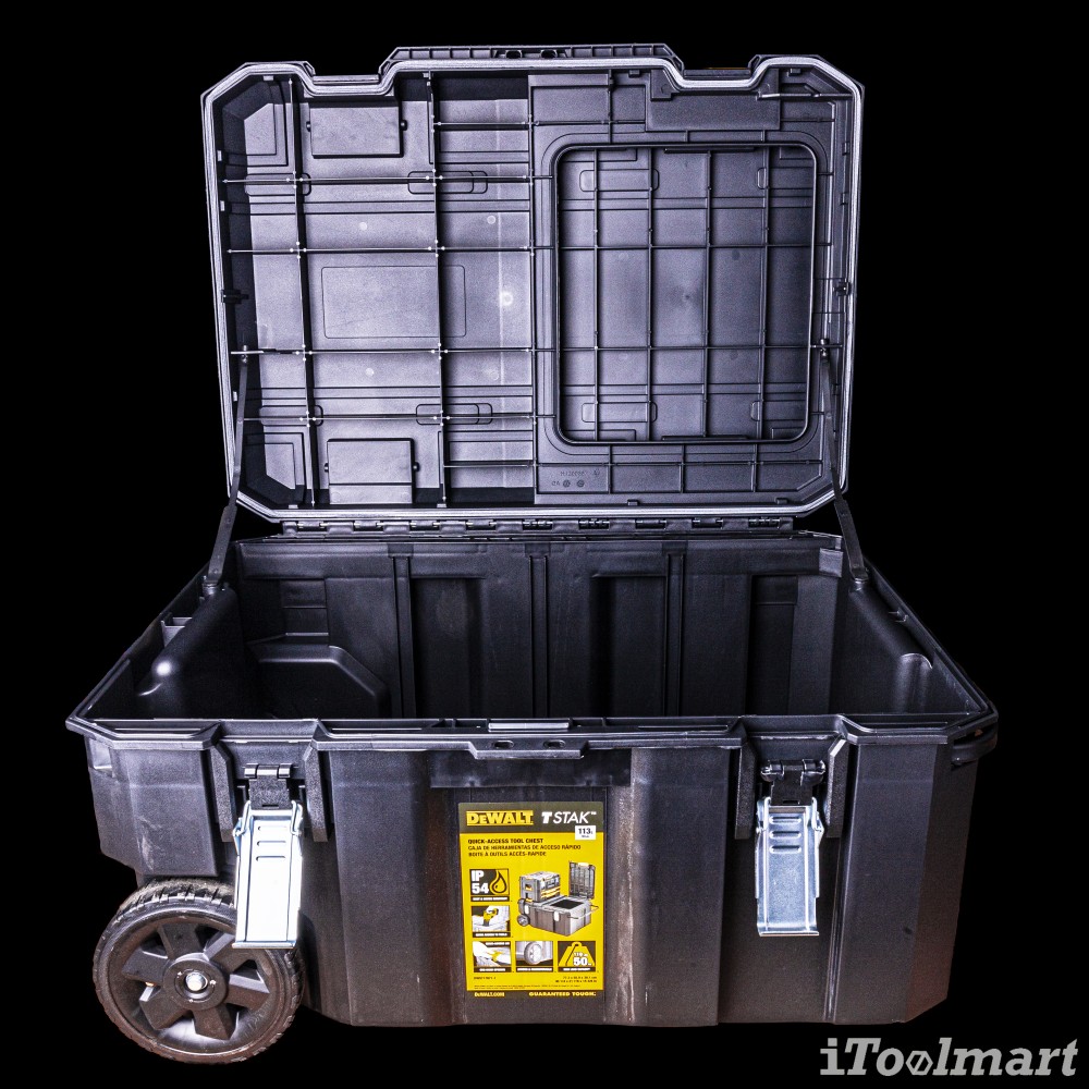 ชุดกล่องรถเข็น DEWALT DWST17871-1 TSTAK ขนาด 30 แกลลอน