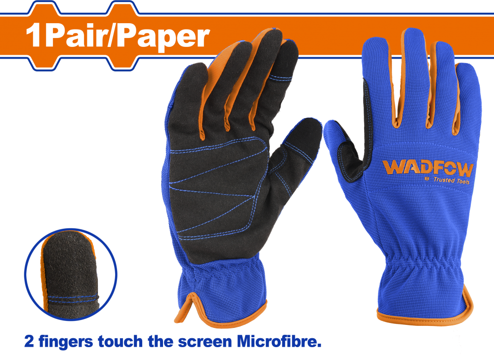 WADFOW WMG1E02 Mechanic Gloves Size XL