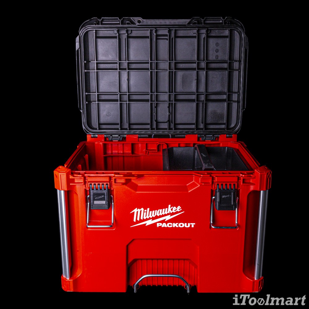 กล่องเครื่องมือ พร้อมล้อเข็น MILWAUKEE 48-22-8426 PACKOUT Rollong Tool Box