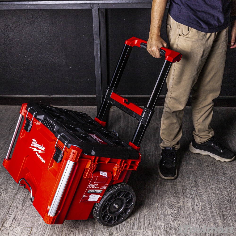 กล่องเครื่องมือ พร้อมล้อเข็น MILWAUKEE 48-22-8426 PACKOUT Rollong Tool Box