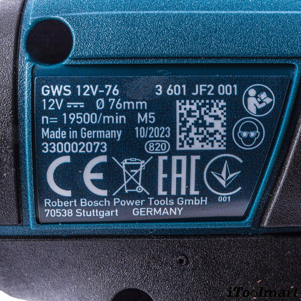 เครื่องตัด อเนกประสงค์ไร้สาย BOSCH รุ่น GWS 12V-76 12V. (ตัวเปล่า) 