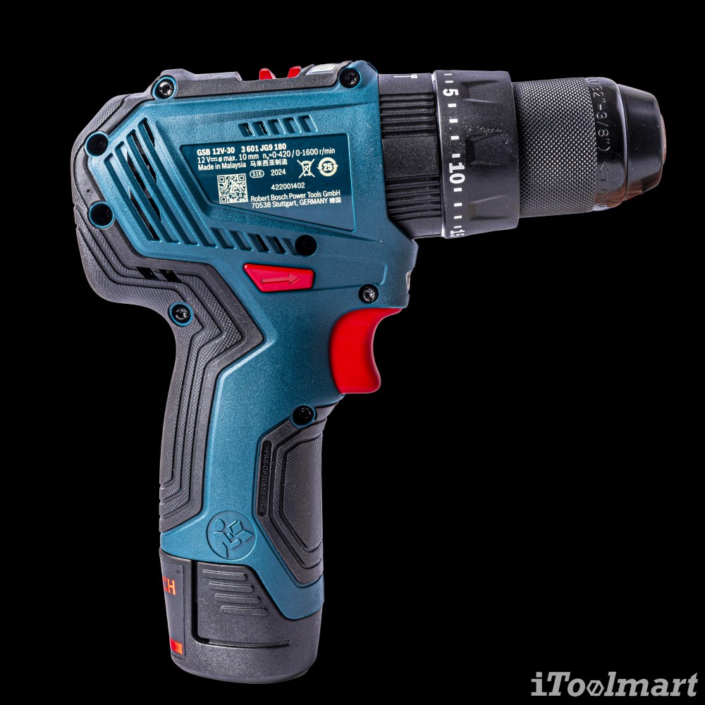 สว่านกระแทกไร้สาย BOSCH GSB 12V-30