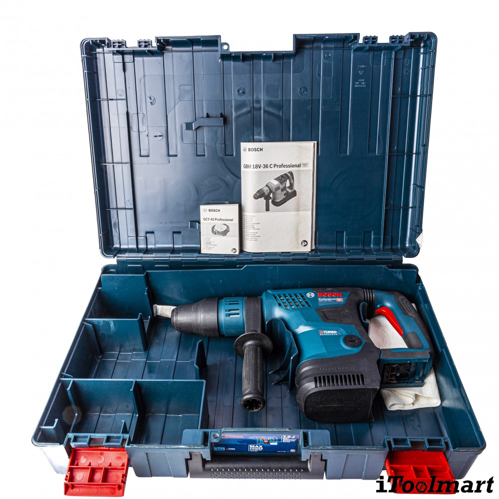 สว่านโรตารี่ไร้สาย BOSCH GBH18V-36 C 18V. (ตัวเปล่า)