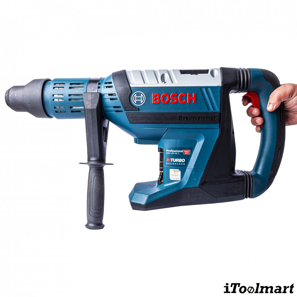 สว่านโรตารี่ไร้สาย BOSCH GBH18V-45C 18V. (ตัวเปล่า)
