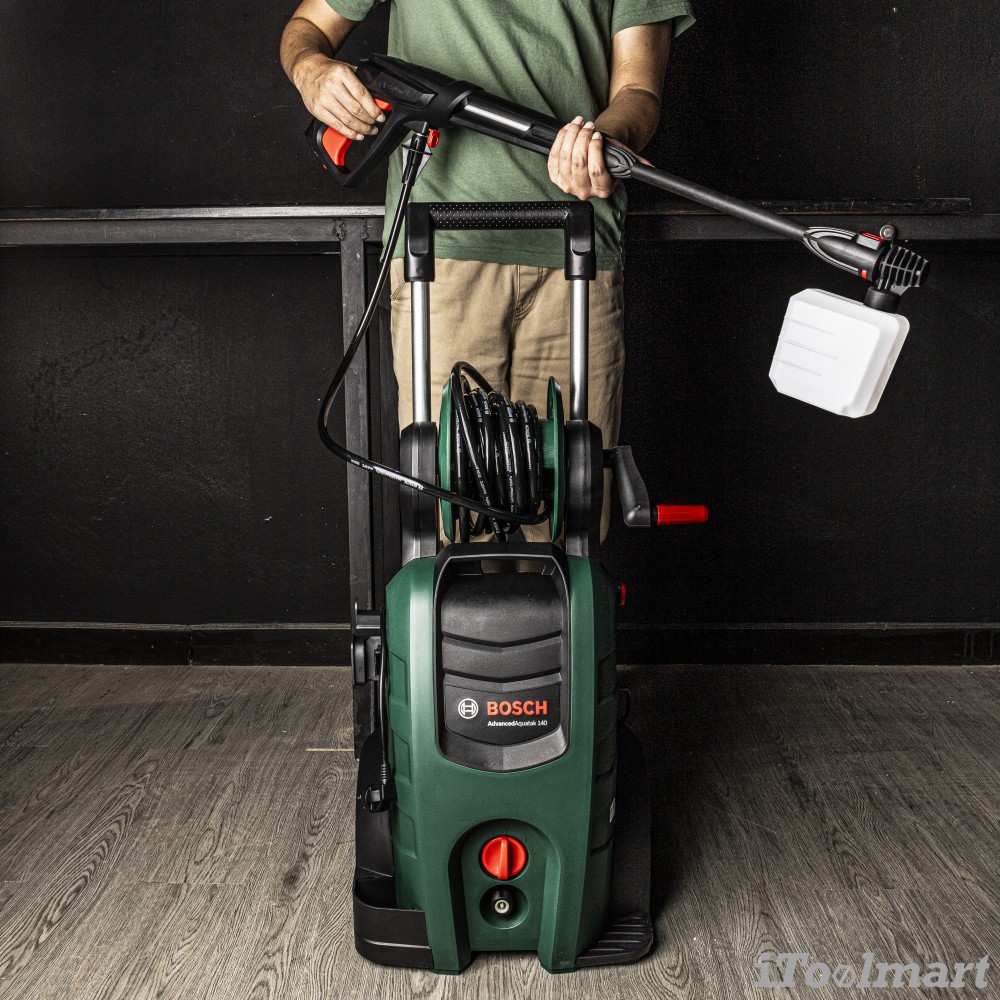 เครื่องฉีดน้ำแรงดันสูง BOSCH AdvancedAquatak 140