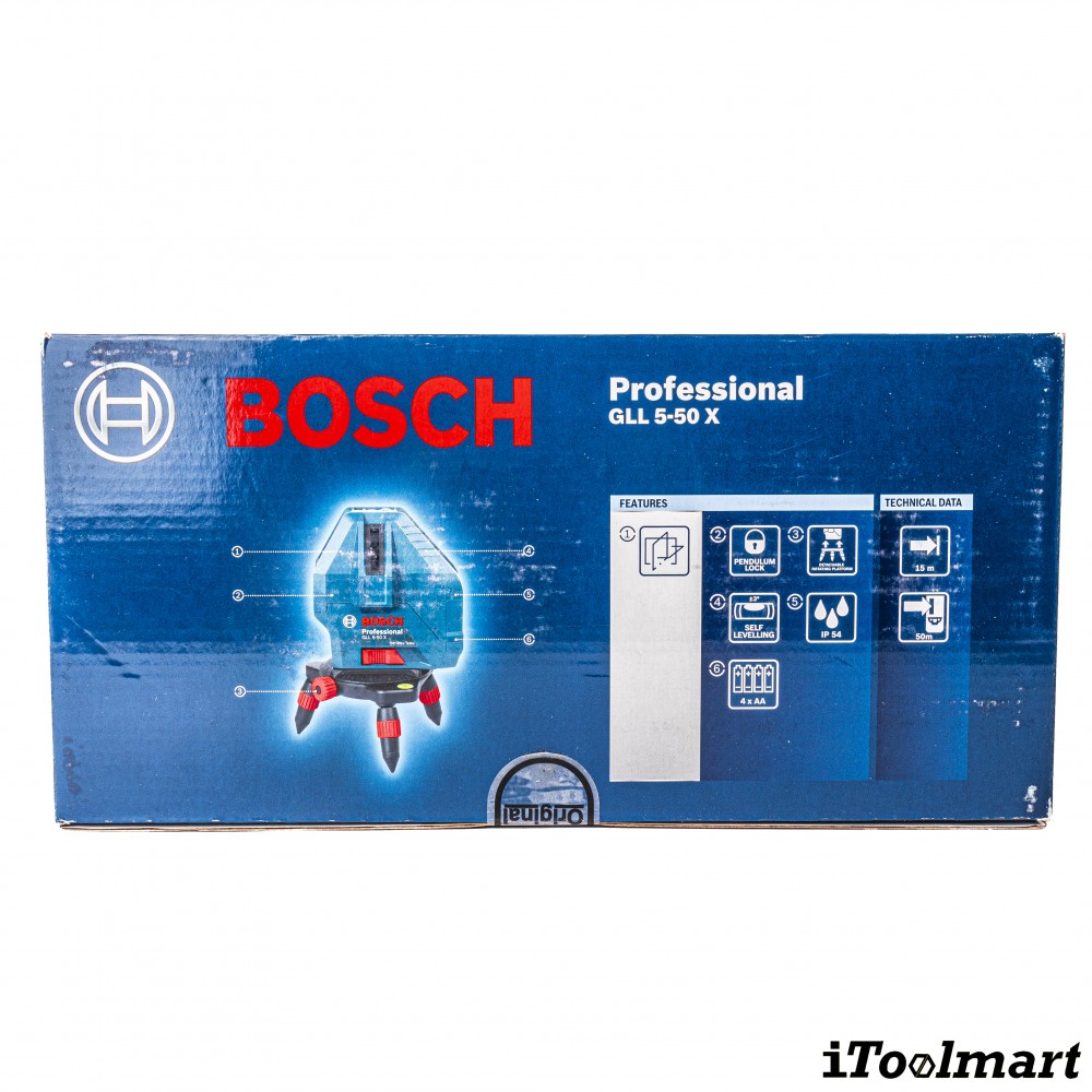 เลเซอร์แบบเส้น บ๊อช BOSCH GLL 5-50 X Professional