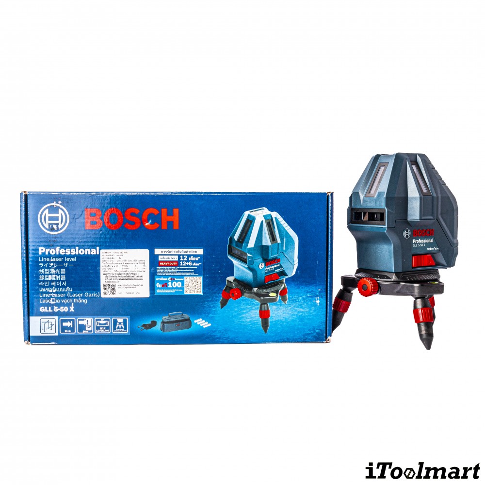 เลเซอร์แบบเส้น บ๊อช BOSCH GLL 5-50 X Professional