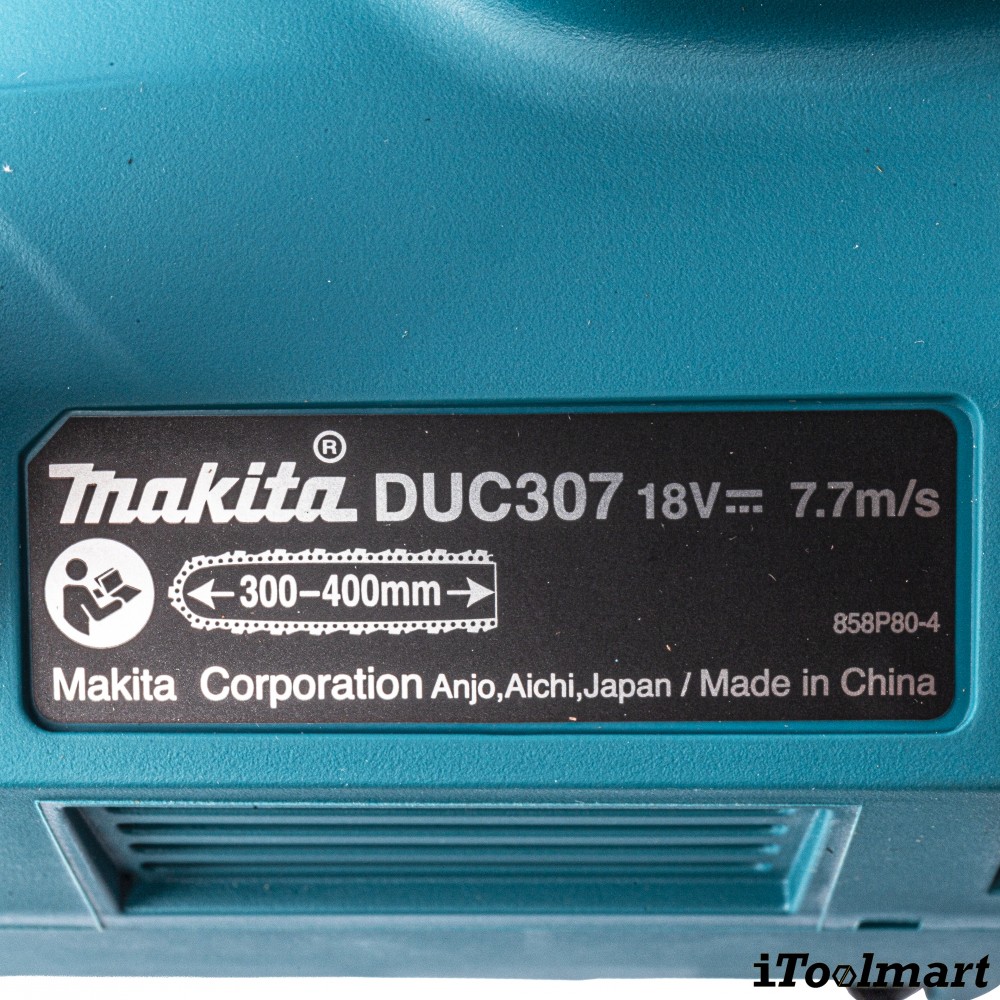 เลื่อยโซ่ไร้สาย MAKITA รุ่น DUC307ZX1 ขนาด 115 มม. 18V