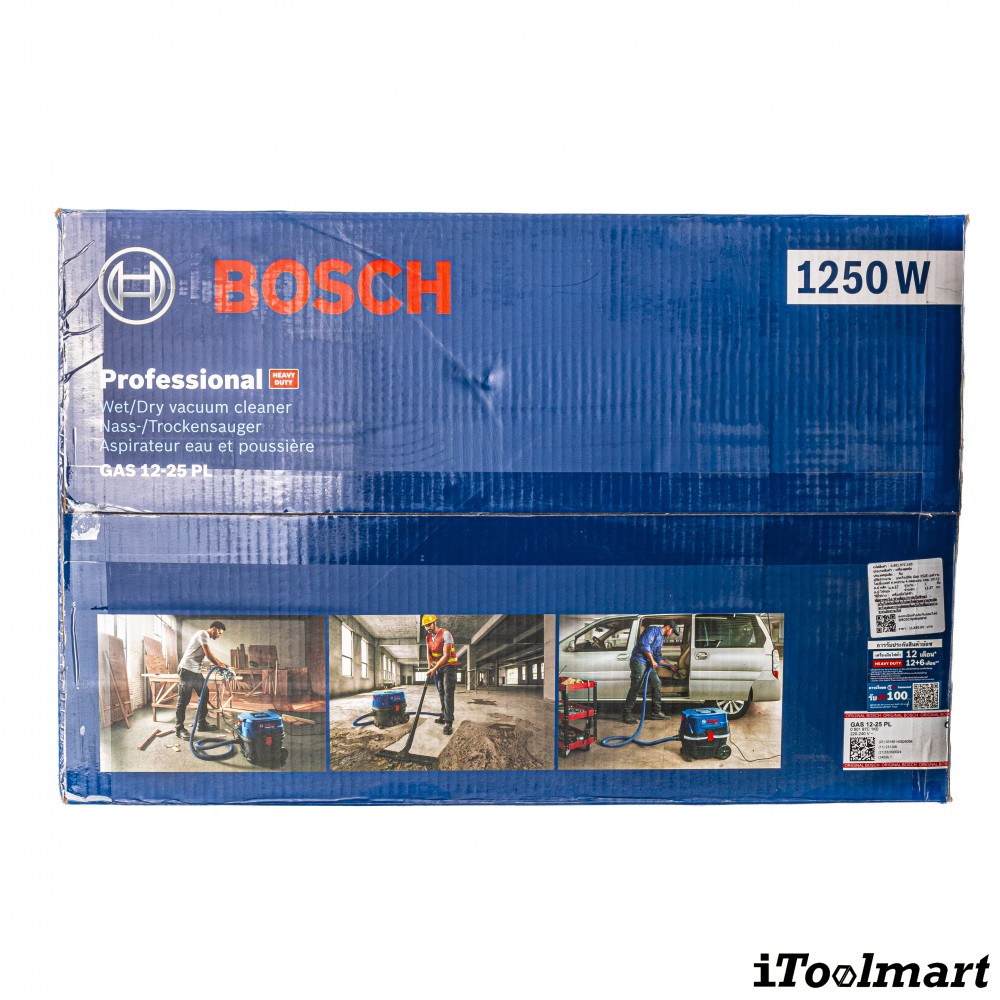 เครื่องดูดฝุ่น BOSCH GAS 12-25 PL