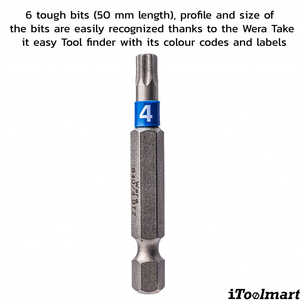 ไขควงทอร์ค Wera 7515/7 Kraftform Safe-Torque Speed Bicycle 1 ชุด 7 ชิ้น 05075850001
