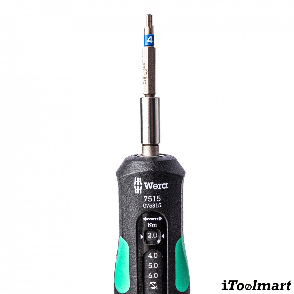 ไขควงทอร์ค Wera 7515/7 Kraftform Safe-Torque Speed Bicycle 1 ชุด 7 ชิ้น 05075850001