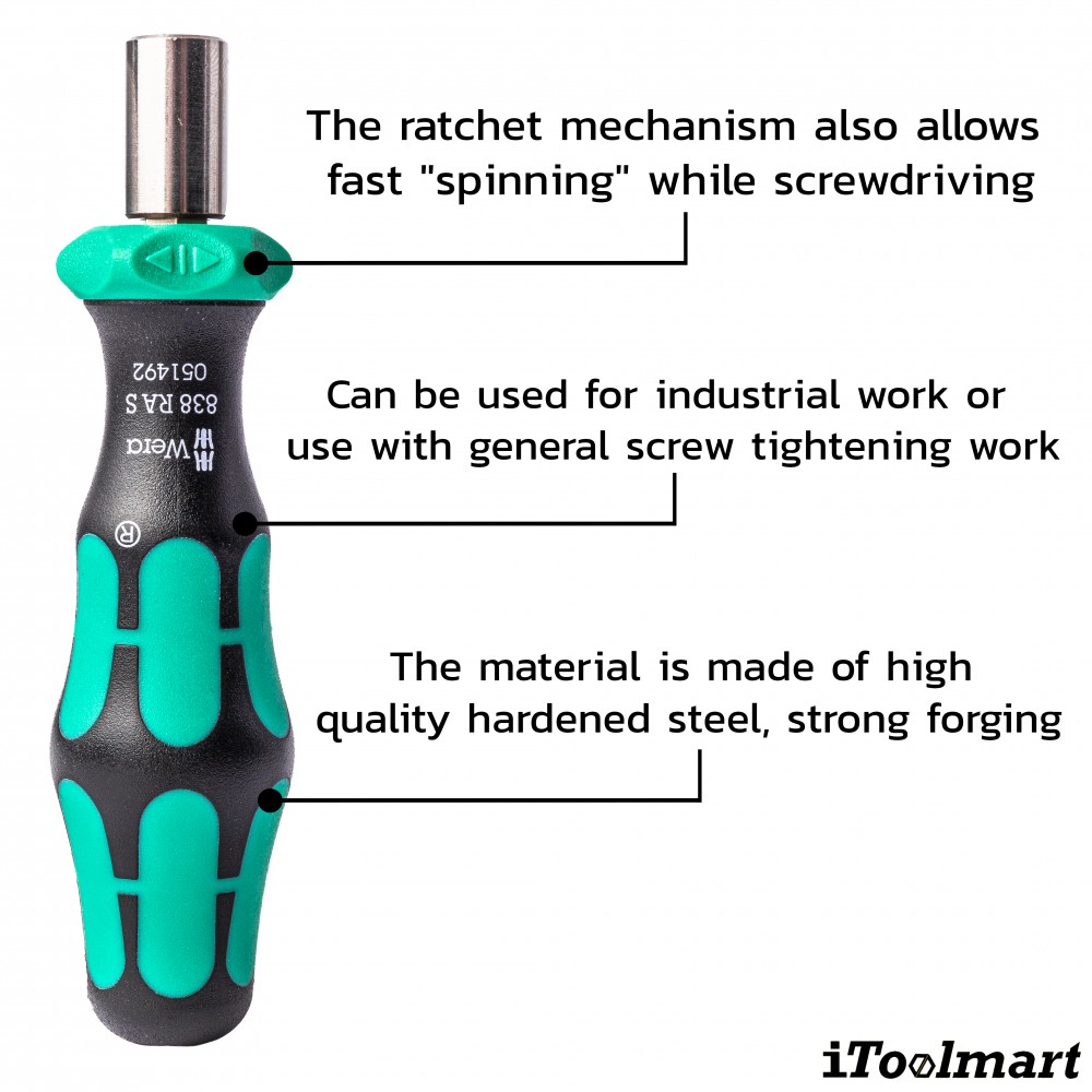 Wera Kraftform Kompakt 838 RA S Set 1, 14 pieces 05051060001