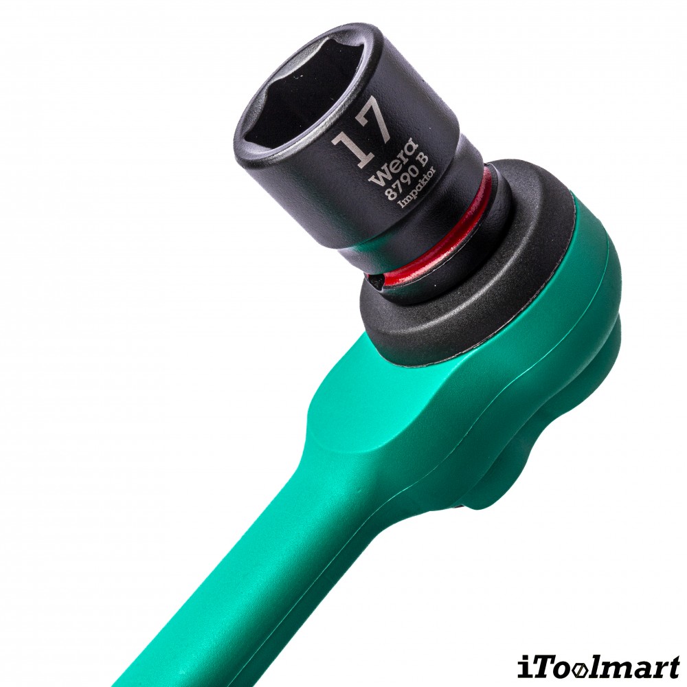 ชุดประแจ Wera 8100 SB 12 Zyklop Comfort Ratchet Set ขนาด 3/8 นิ้ว 05005530001 ชุด 16 ชิ้น
