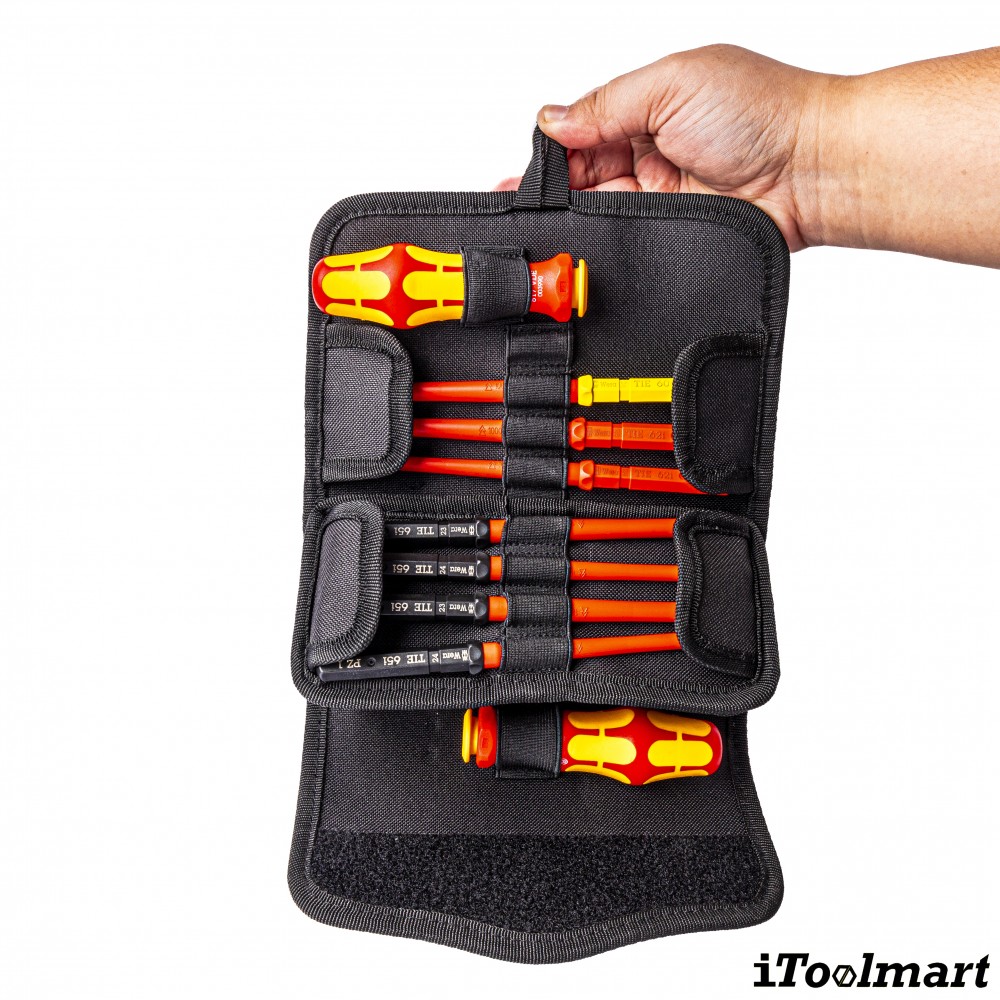 Wera Kraftform Kompakt VDE 17 Universal 1 Tool finder, 17 pieces 05006611001