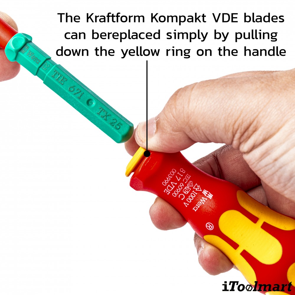Wera Kraftform Kompakt VDE 17 Universal 1 Tool finder, 17 pieces 05006611001