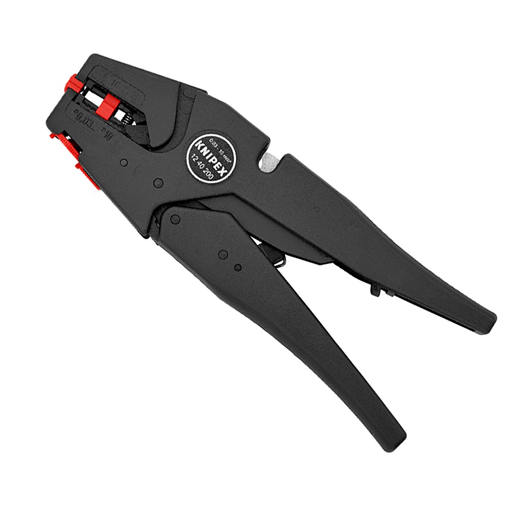 เครื่องปอกสายไฟ KNIPEX 12 40 200 SB Mini Wire Stripper
