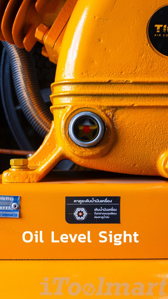 ปั๊มลมสายพาน TIGER TGA310-270M 10HP 270L (380V.)