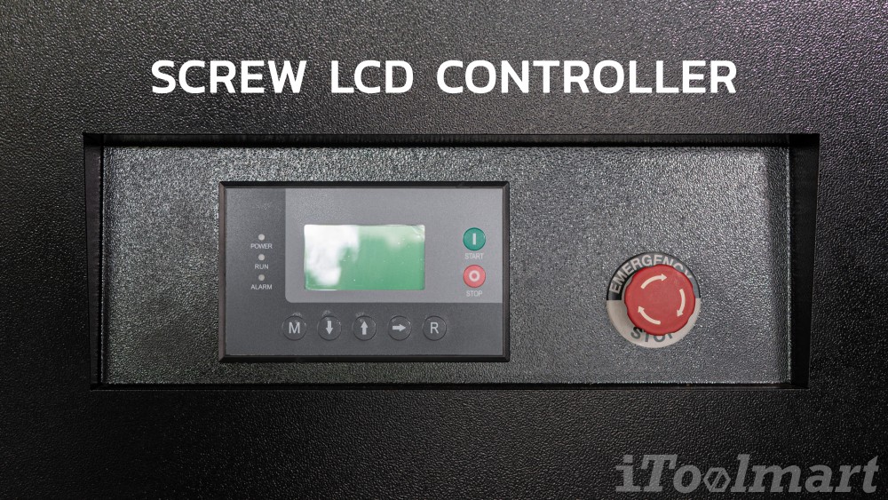 ปั๊มลมสกรู TIGER TSC-50BR มอเตอร์ 50 แรงม้า 37 กิโลวัตต์