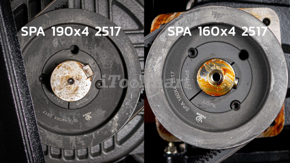 ปั๊มลมสกรู TIGER TSC-50BR มอเตอร์ 50 แรงม้า 37 กิโลวัตต์
