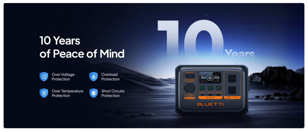 เครื่องปั่นไฟ พาวเวอร์บ๊อก Bluetti AC2P Portable Power Station 300W 230.4Wh