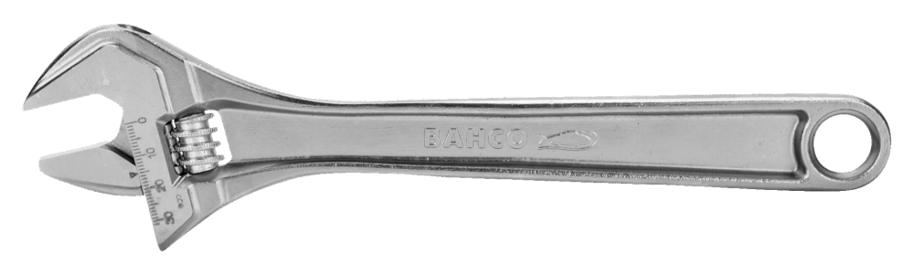 ประแจเลื่อน BAHCO 8072 C ขนาด 10 นิ้ว ชุบโครเมียม
