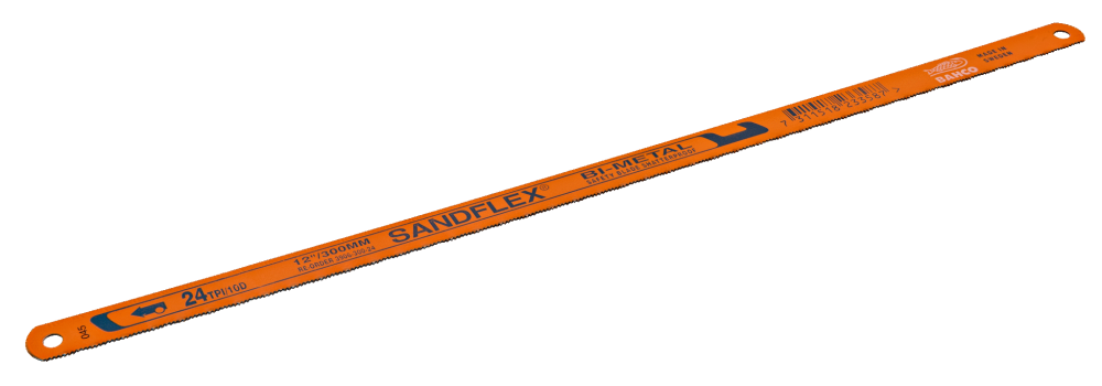 ใบเลื่อยมือ BAHCO Sandflex® Bi-Metal Hand Hacksaw Blades 12 นิ้ว 24 ฟัน