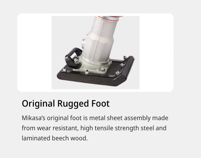 เครื่องตบดิน แบบกระโดด MIKASA MT-77HRL พร้อมเครื่องยนต์ Honda GX100