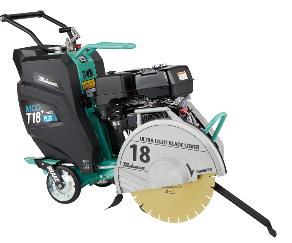 เครื่องตัดคอนกรีต MIKASA MCD-T18H PLUS ขนาด 18 นิ้ว เครื่องยนต์ Honda GX390