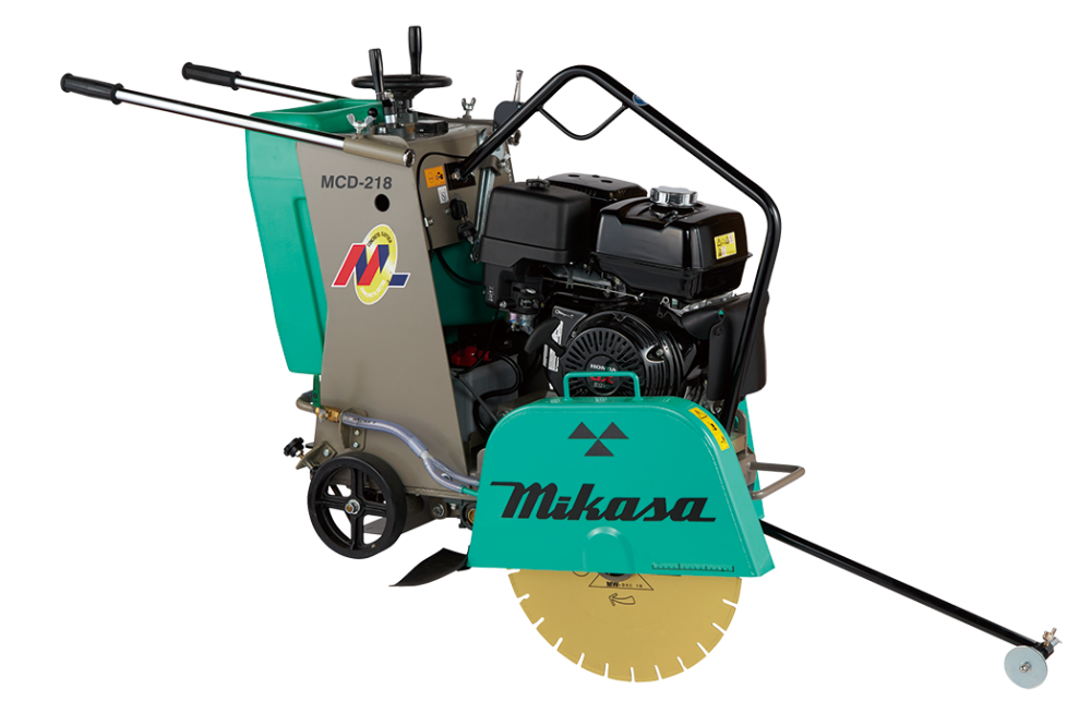 รถตัดถนน MIKASA MCD-218CEH ขนาด 18 นิ้ว เครื่องยนต์ Honda GX390 (ใบตัดจำหน่ายแยก)