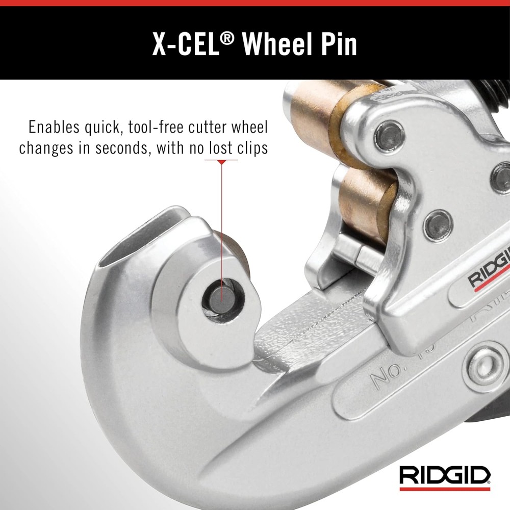 คัตเตอร์ตัดท่อทองแดง RIDGID 32920 Screw Feed #15 ขนาด 5-28 มม.