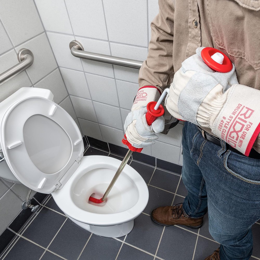 เครื่องมือล้างชักโครก เครื่องมือทะลวงท่อ RIDGID K3 (59787) แบบมือหมุน ความยาว 3 ฟุต