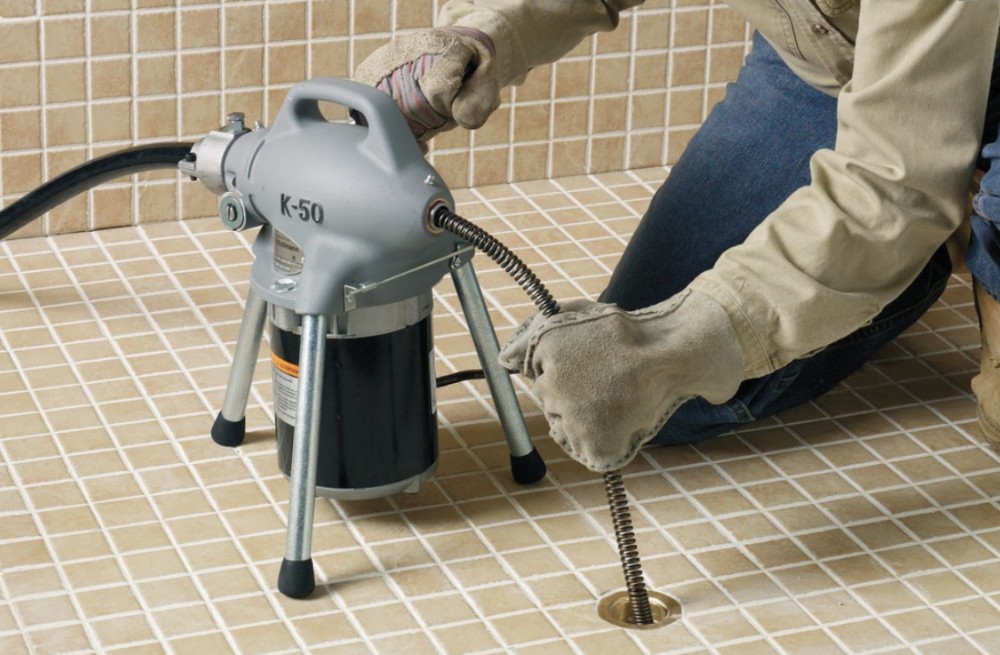 เครื่องล้างท่อ RIDGID K-50-8 (76495) ขนาด 3/4 - 4 นิ้ว ล้างได้ไกลถึง 30 เมตร