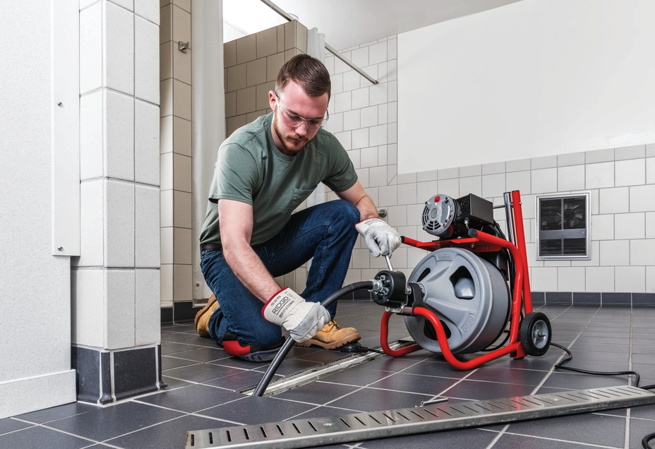 เครื่องล้างท่อ RIDGID K-400 (27038) ขนาด 1.1/2 - 2 นิ้ว พร้อม AUTOFEED®