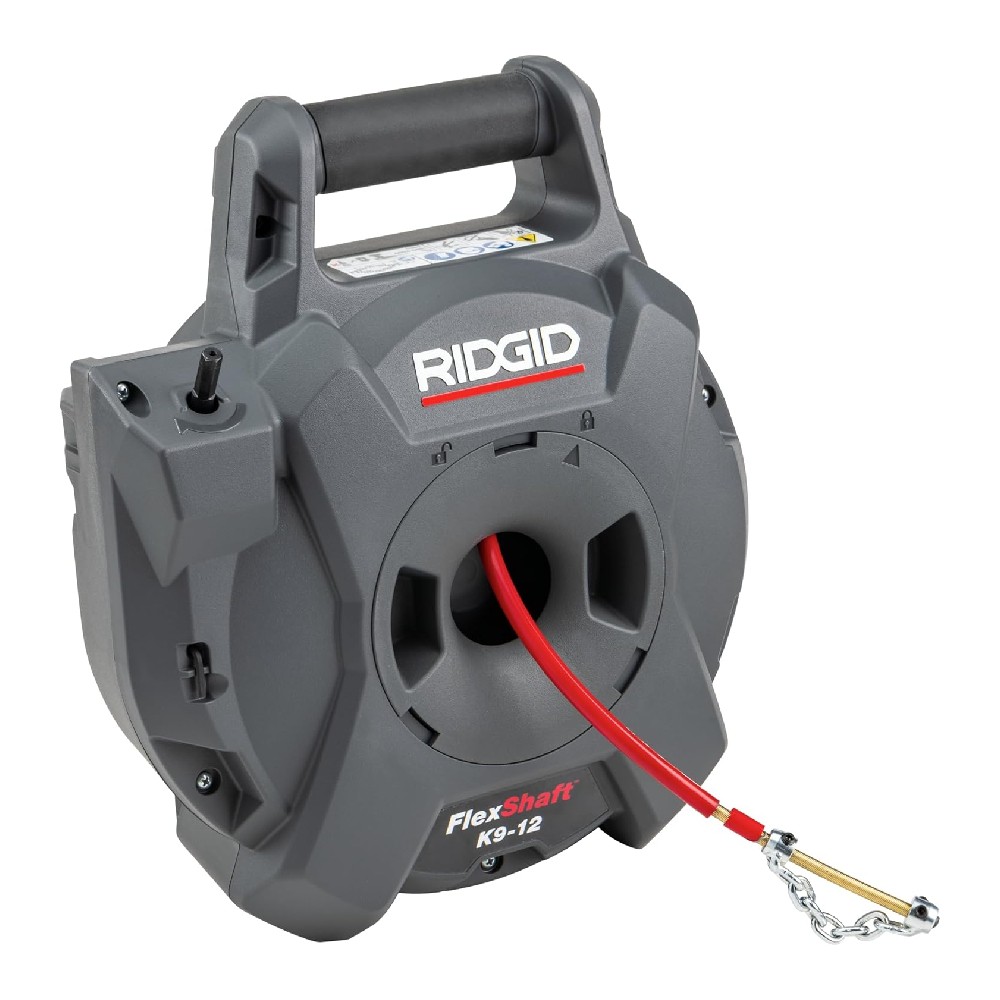 เครื่องล้างท่อ RIDGID FlexShaft K9-12 (76188) ขนาดการใช้งาน 1.1/4 - 2 นิ้ว