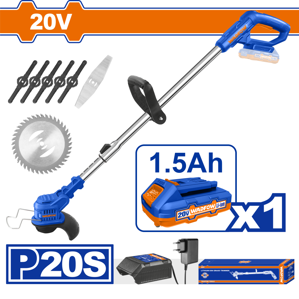 เครื่องตัดหญ้าไร้สาย WADFOW WGTP511 20V